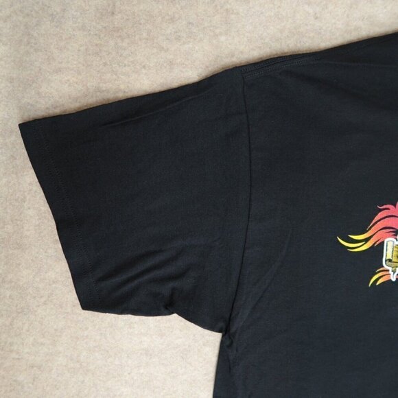 Montgomery Gentry Jim Beam Graphic Tee Double Sided T-Shirt Black Men's Large - Picture 3 of 13